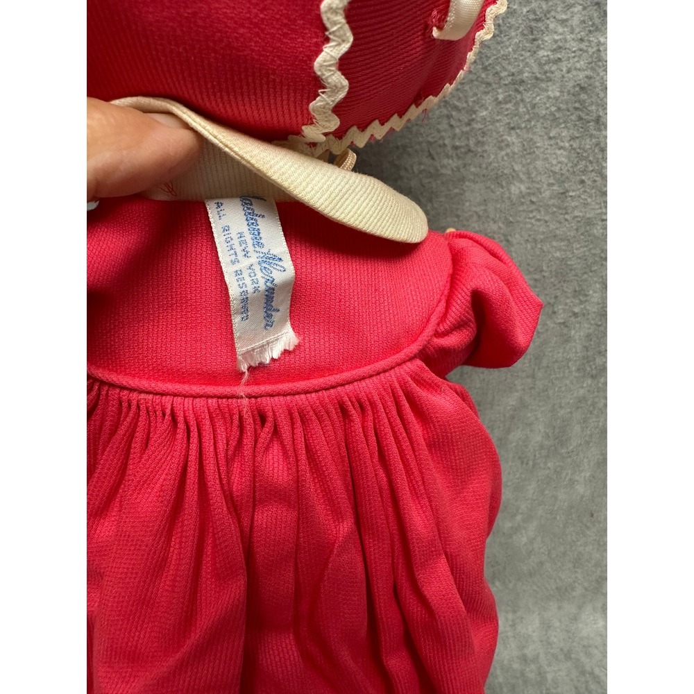 Madame Alexander Vintage Doll Girl 18in Pink Coat Dress Bonnet  Retro - Picture 7 of 14